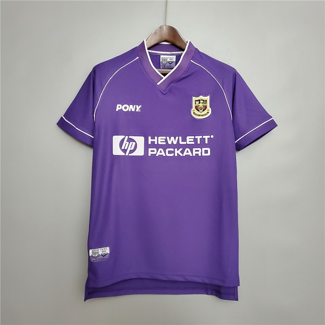AAA Quality Tottenham 98/99 Away Purple Soccer Jersey